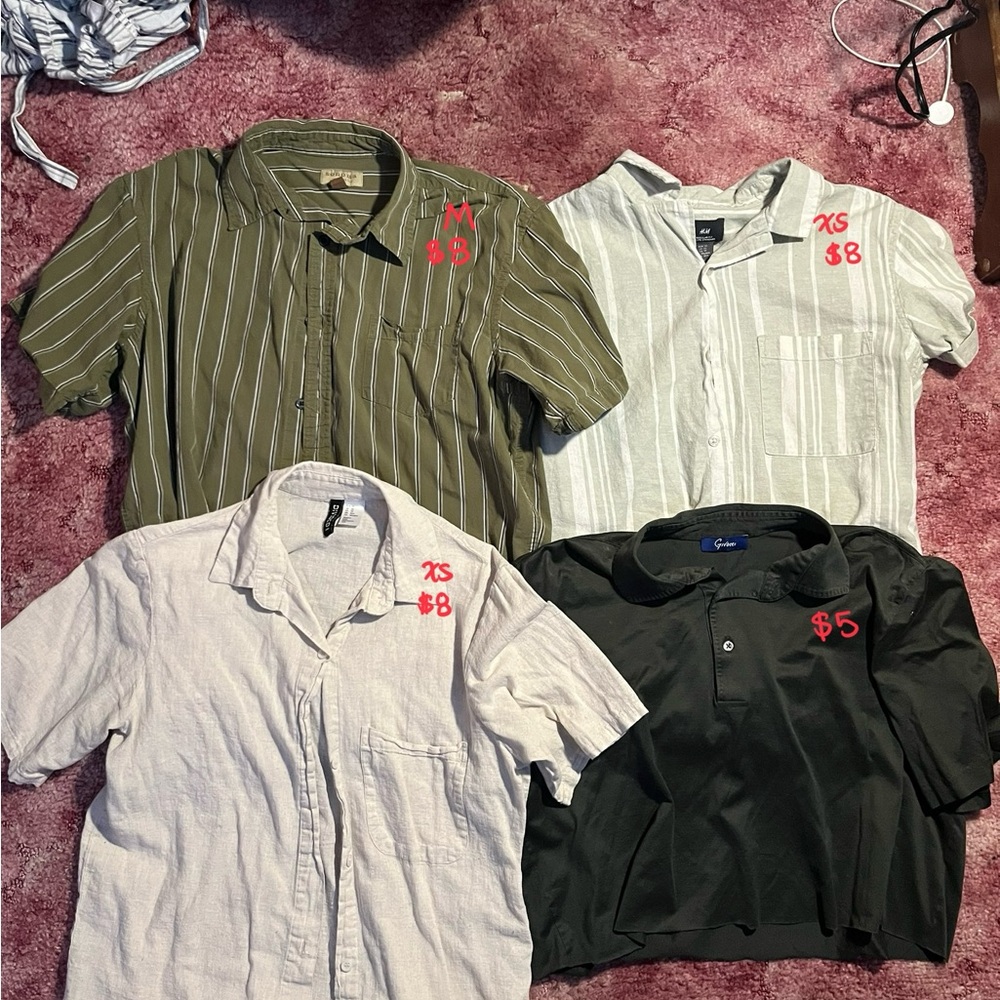 Men's Button Up shirts